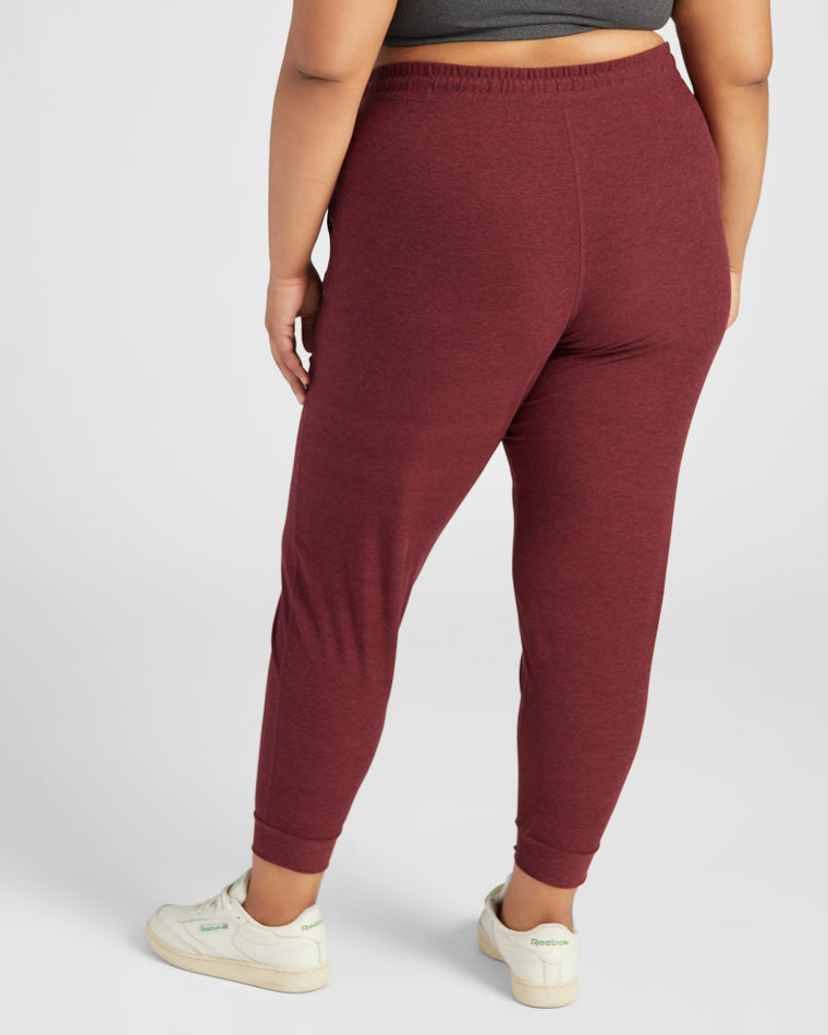 Red Wine $|& Interval Highland Spacedye Jogger - SOF Back