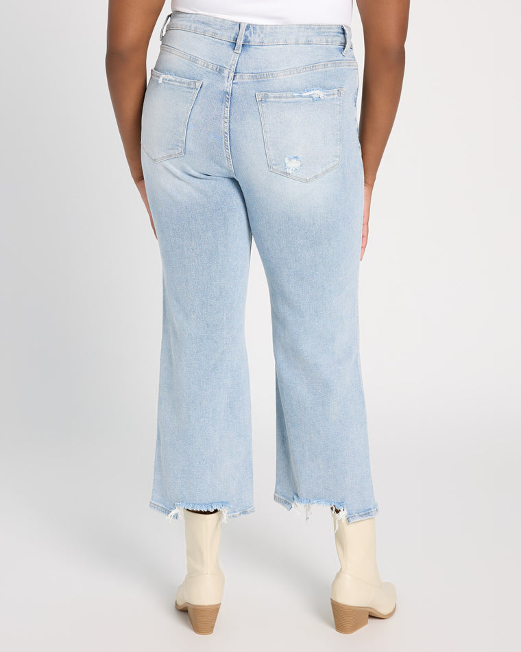 Celebration Blue $|& Vervet 90's Vintage Dad Jeans - SOF Back