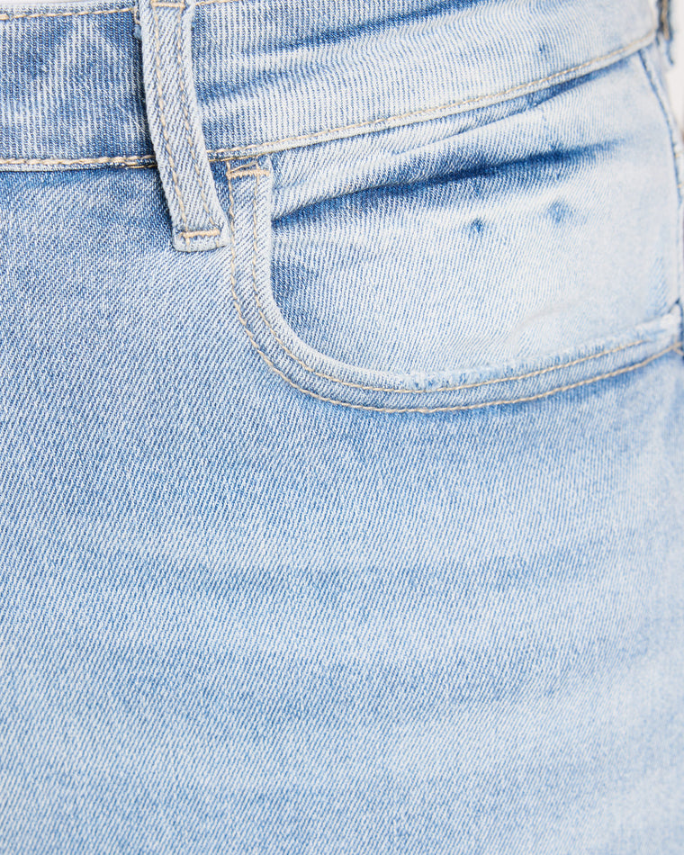Celebration Blue $|& Vervet 90's Vintage Dad Jeans - SOF Full Front