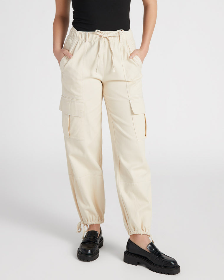 Engineered Garments: Khaki Drawstring Cargo Pants | SSENSE