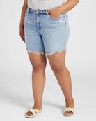 Done Deal $|& Vervet High Rise Midi Short - SOF Front