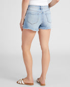 Robola $|& Mica Denim Mid Rise Shorts - SOF Back