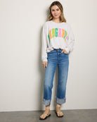 Vintage White $|& Project Social T Margarita Sweatshirt - UGC On Fig