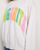 Vintage White $|& Project Social T Margarita Sweatshirt - SOF Full Front