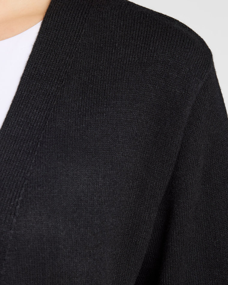 Black $|& b.young Nonina Cardigan - SOF Detail