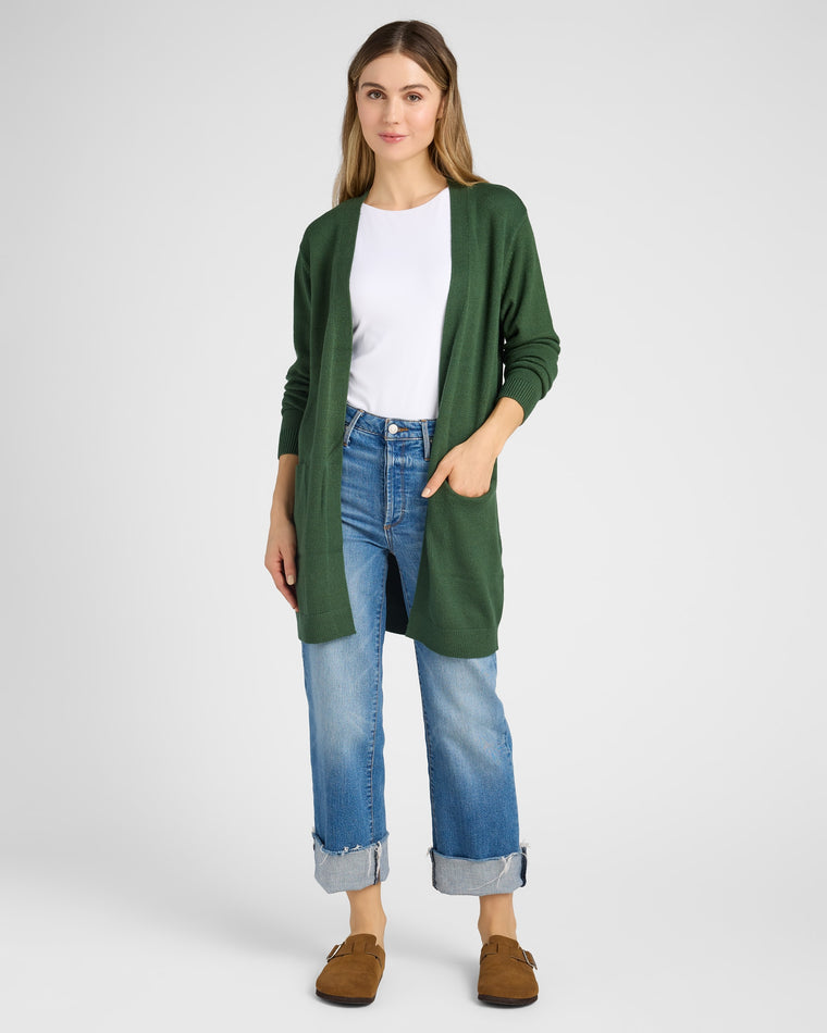 Sycamore Green $|& b.young Nonina Cardigan - SOF Full Front