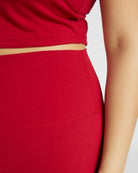 Ruby $|& Interval ReCharge 7/8 Yoga Legging - SOF Detail