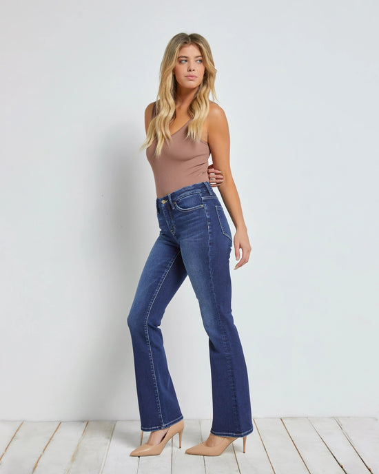 Mid Rise Bootcut Jeans