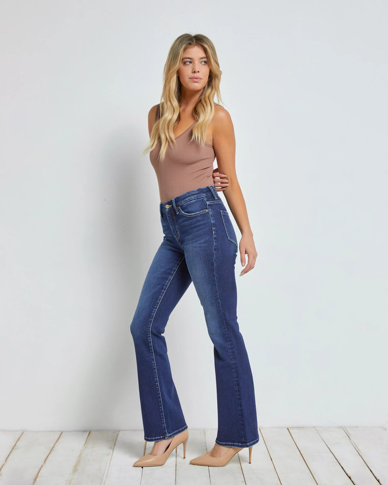 Mid Rise Bootcut Jeans