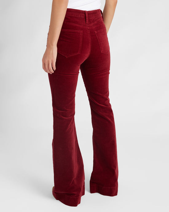 Cabernet $|& Mica Denim Velvet Super Flare - SOF Back