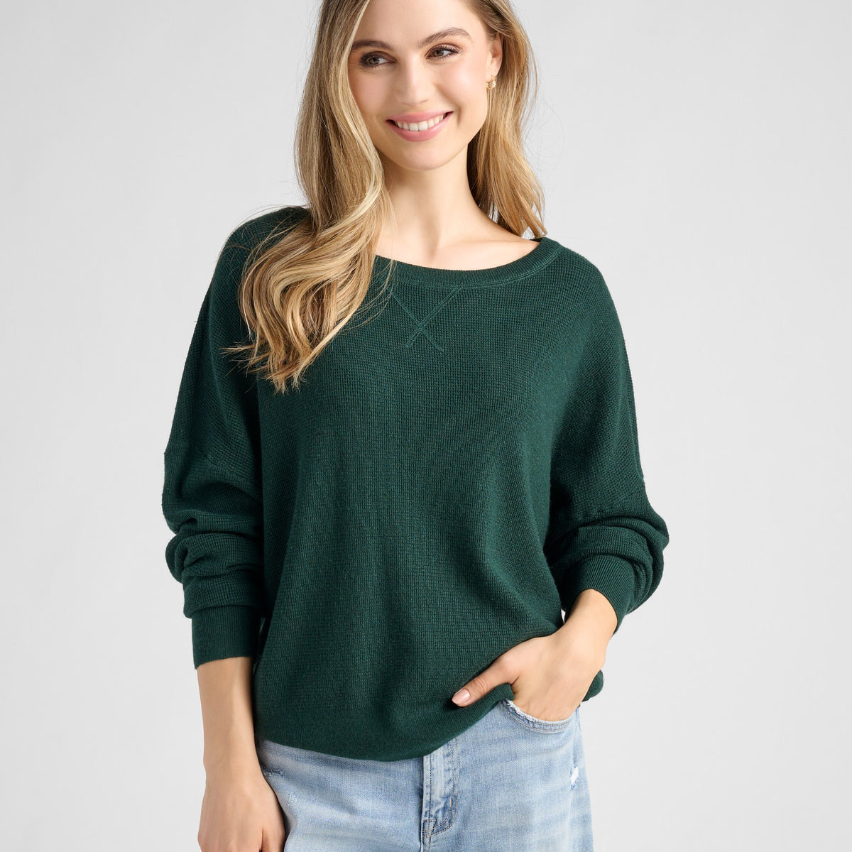 Wanderer Waffle Long Sleeve - Soft, Stretchy & Versatile – Wantable