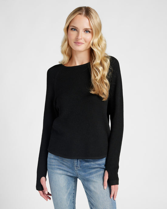 Black $|& Herizon Wanderer Thumbhole Tunic - SOF Front