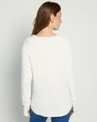 White $|& Herizon Wanderer Thumbhole Tunic - SOF Back