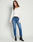 White $|& Herizon Wanderer Thumbhole Tunic - UGC On Fig