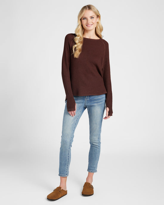 Chocolate $|& Herizon Wanderer Thumbhole Tunic - SOF Full Front