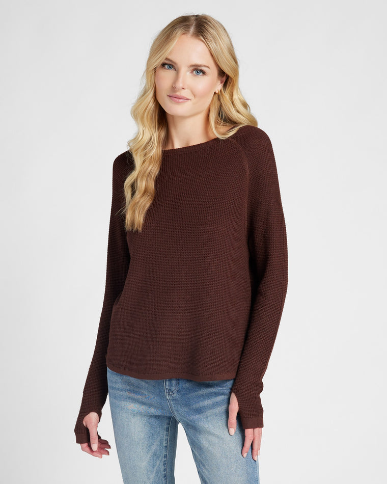 Chocolate $|& Herizon Wanderer Thumbhole Tunic - SOF Front