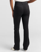 Black $|& SEAS Stevie High Rise Bootcut Jeans - SOF Back