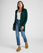 Hunter Green $|& SEAS Cocoon Cardigan - UGC On Fig