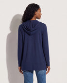 Navy $|& SEAS Over The Falls Cardigan - SOF Side
