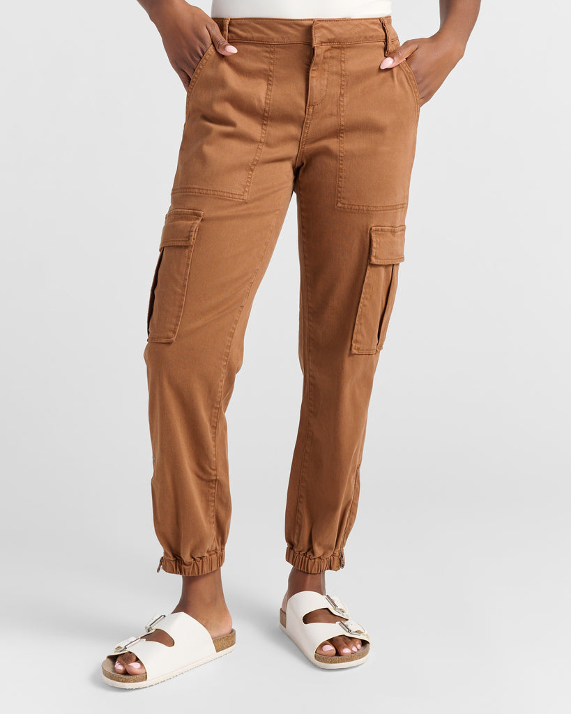 Niki Cargo Pant - Tapered, Soft Stretch Twill & Mid-Rise – Wantable