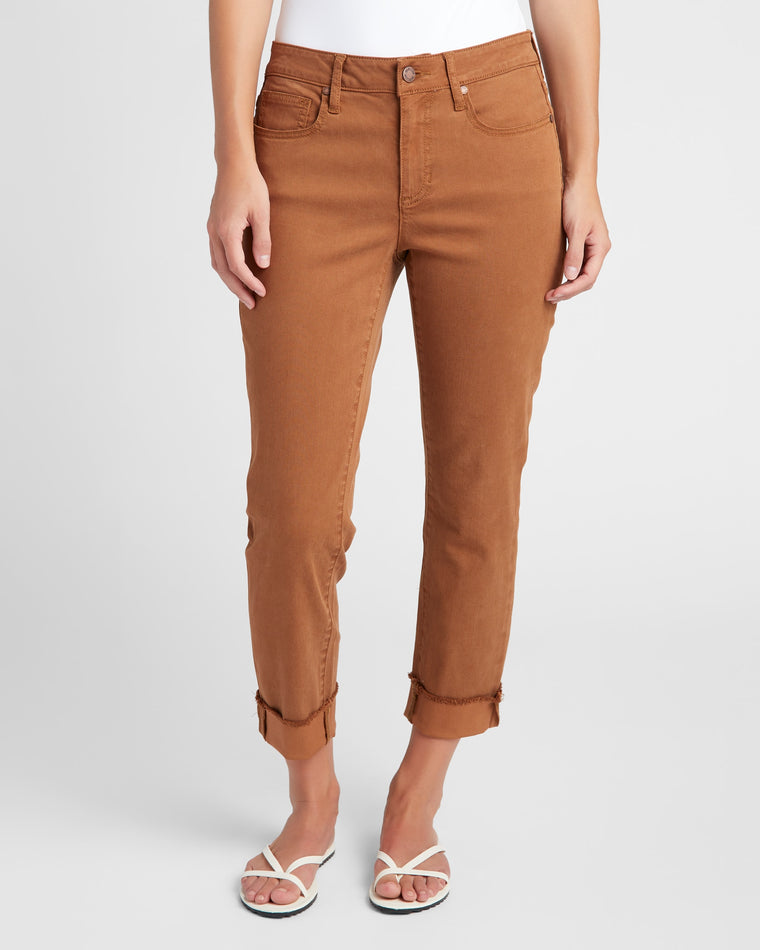 Toffee $|& Herizon Lana Cropped Straight Leg Jeans - SOF Front