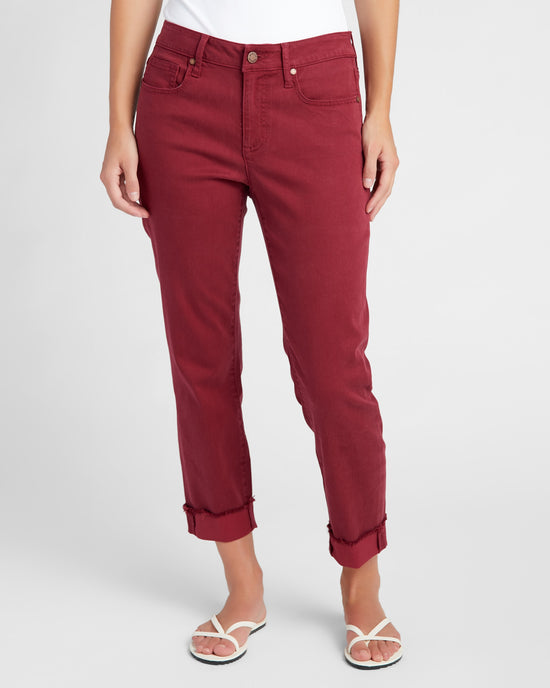 Rosewood $|& Herizon Lana Cropped Straight Leg Jeans - SOF Front