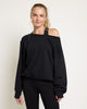 Triblend Fleece One Shoulder Pullover
