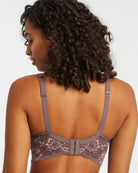 Almond Spice/Pink Pearl $|& Montelle Pure Plus Full Coverage T-Shirt Bra - VOF Back