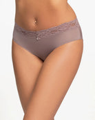 Almond Spice/Sand 2 Pack $|& Montelle Brief - Hanger Front