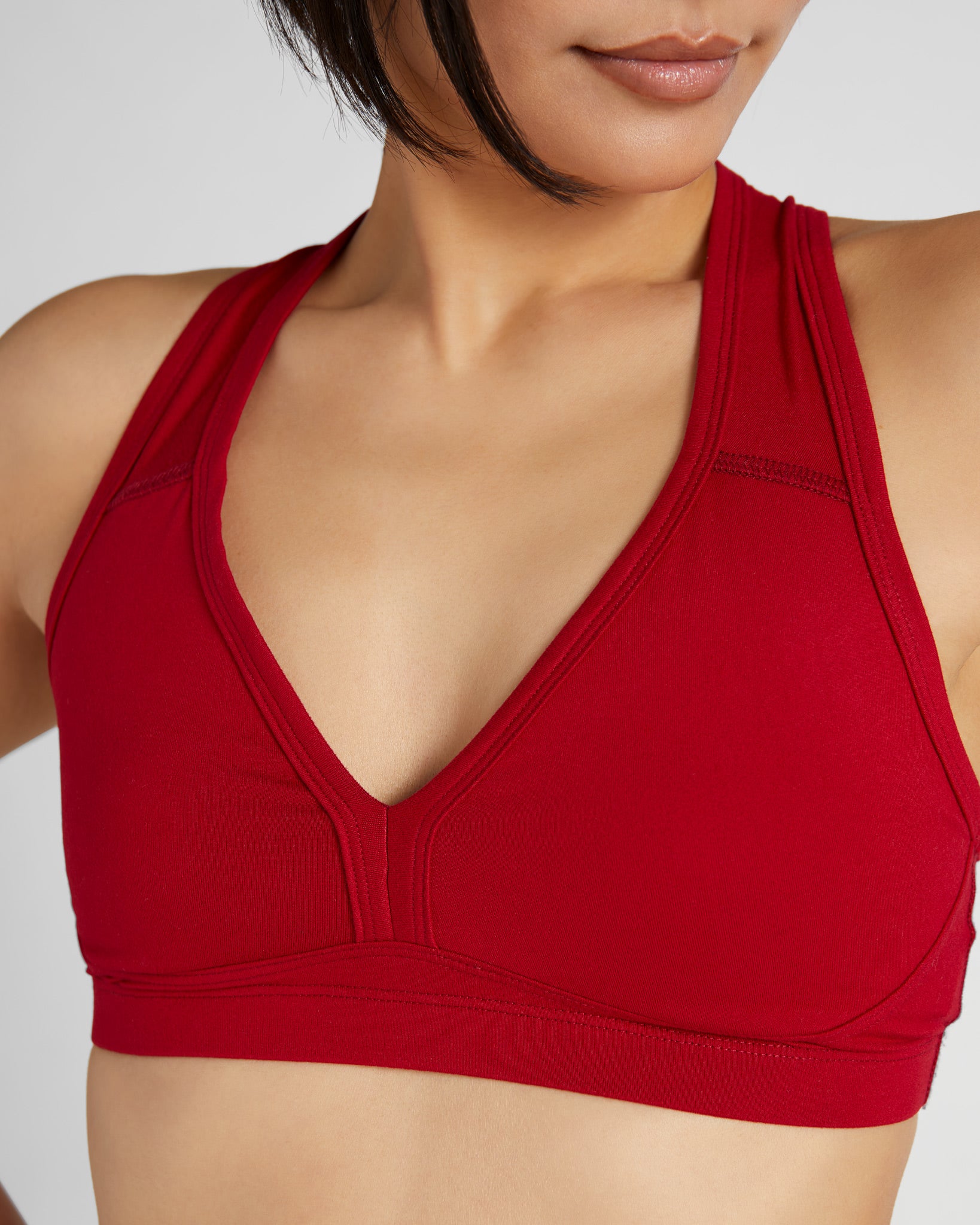 Ruby $|& Interval Recharge Bra - SOF Detail