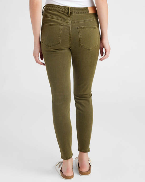 Sage Vine Green $|& Dear John Gisele Skinny Jeans - SOF Back