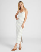 Blue $|& Vanilla Bay Knit Striped Tank Dress - SOF Front