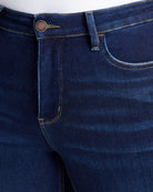 Dark Denim $|& Lovervet High Rise Ankle Skinny Jeans - SOF Detail
