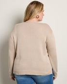 Taupe $|& Gilli Lake Life Long Sleeve Top - SOF Back