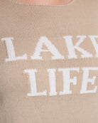 Taupe $|& Gilli Lake Life Long Sleeve Top - SOF Full Front