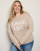 Taupe $|& Gilli Lake Life Long Sleeve Top - SOF Front