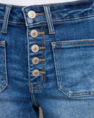 Manifest $|& Lovervet High Rise Shorts with Patch Pockets - SOF Full Front