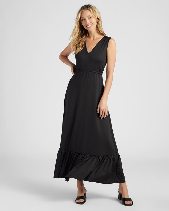 Black $|& By Design Alba Dress - SOF Front