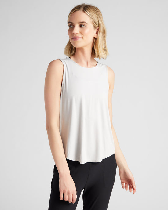 Stone $|& Interval Keyhole Back Tank - SOF Front