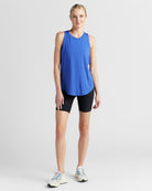 Cobalt $|& Interval Split Back Tank - SOF Full Front