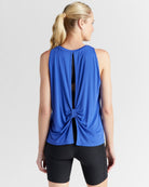 Cobalt $|& Interval Split Back Tank - SOF Back