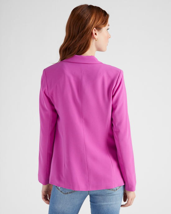 Mulberry $|& Skies Are Blue Boyfriend Blazer - SOF Back