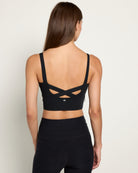 Black $|& Thrive Société Stash Pocket Bra - SOF Back