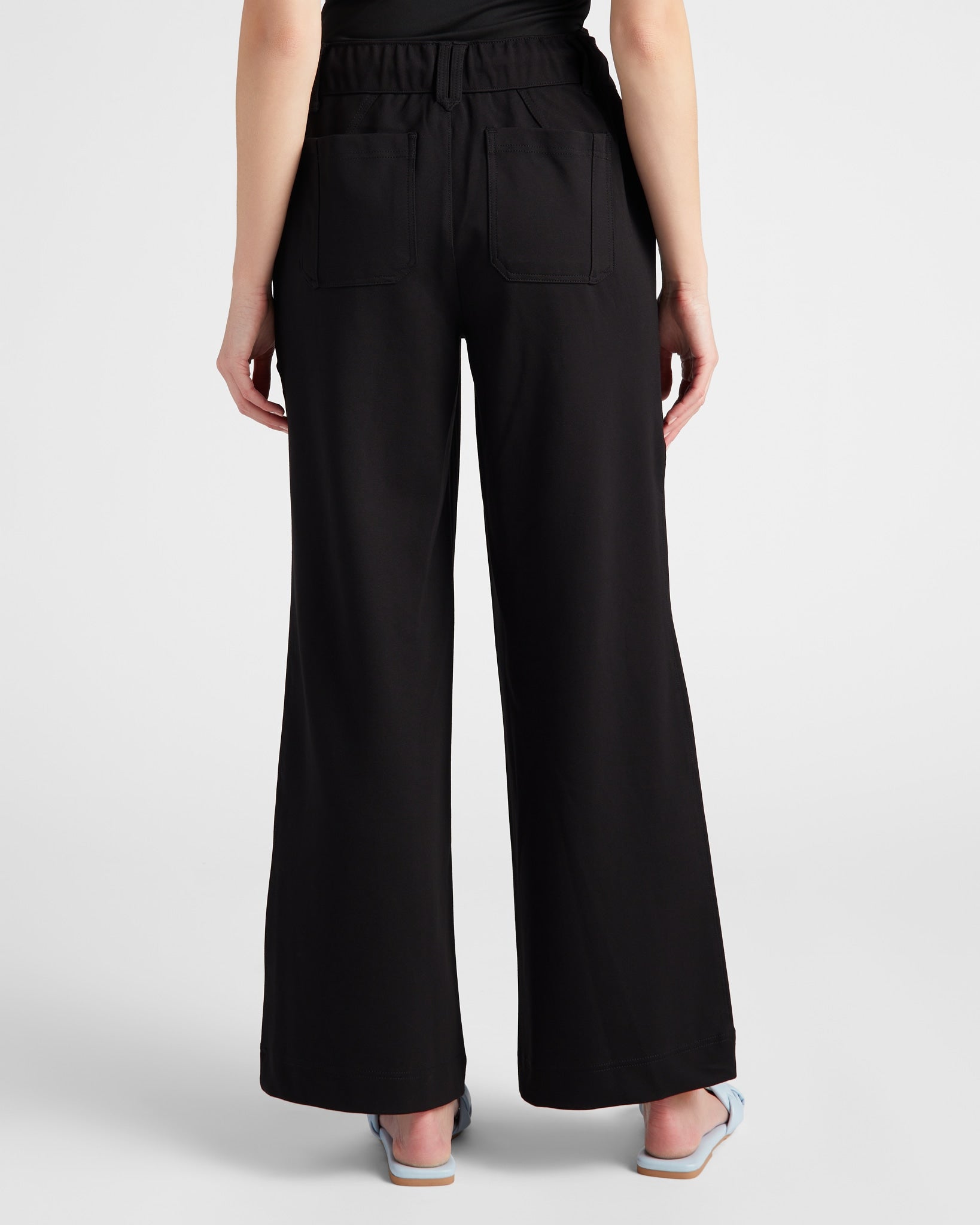 Ableisure High Rise Wide Leg Ponte Pants | Work to Weekend – Wantable