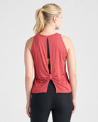 Rosewood $|& Interval Split Back Tank - SOF Back