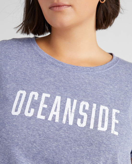 Navy $|& 78&SUNNY Oceanside Graphic Tee - SOF Detail