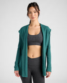 Heather Spruced Up $|& Interval Hacci Carefree Cardigan - SOF Front