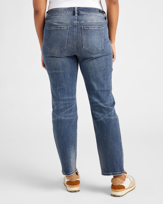 Oasis $|& Liverpool Kennedy Straight Leg Jeans - SOF Back