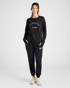 Black $|& Interval Kindness Graphic Pullover - SOF Full Front