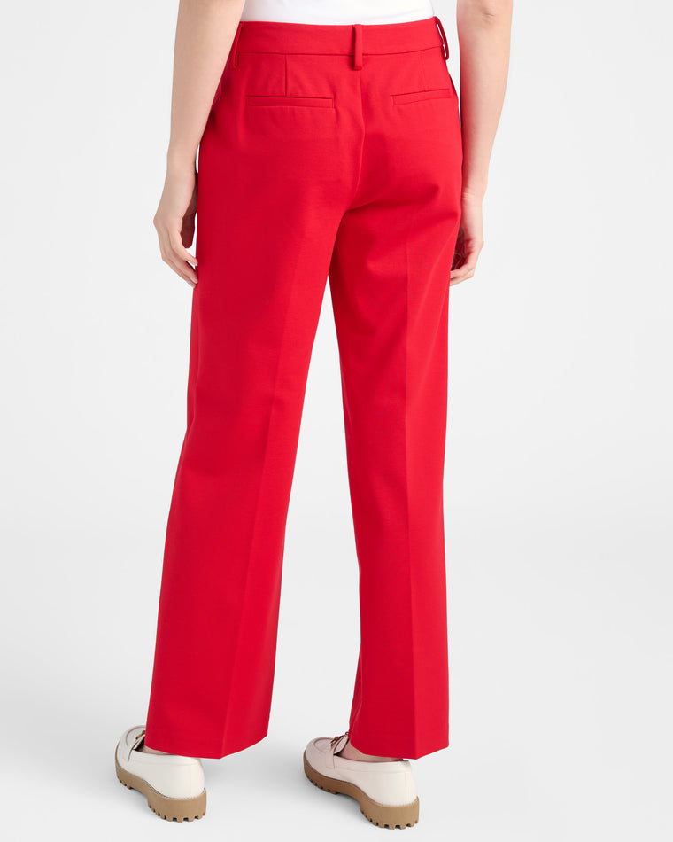 Tango Red $|& Liverpool Kelsey Wide Leg Trouser - SOF Back